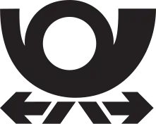 Posthorn der Deutschen Bundespost