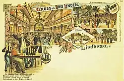 Postkarte aus den neuen Drei Linden