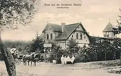 Postkarte Landforsthaus Jerichower Schweiz