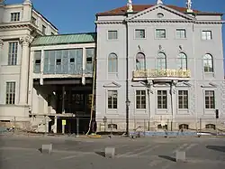 Während der Umbauarbeiten 2011