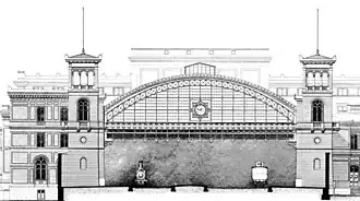 Der Potsdamer Bahnhof von 1872