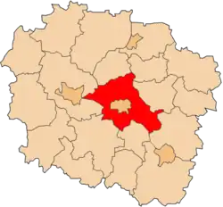 Lage in der Woiwodschaft