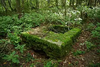 Überreste eines Anlagengebäude