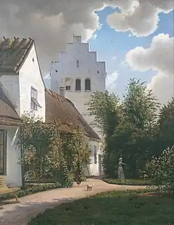 Das Pfarrhaus in Greve (1877)