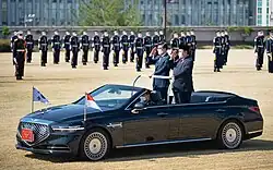 Langversion, offen als Staatskarosse in Korea, 2019–2022