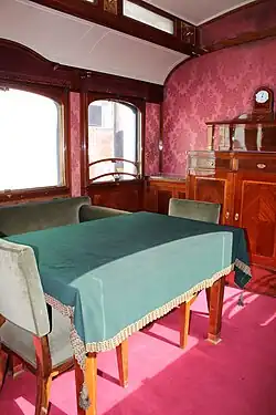 Salonabteil dieses Salonwagens