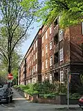 Wohnblock am Prechtsweg in Barmbek-Nord