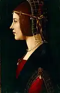 Die Dame mit dem Perlennetz (ca. 1485–1500)