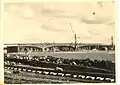Die Palmburger Brücke im Aufbau 1938