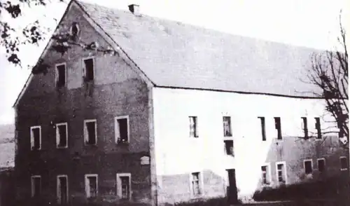Polierhaus des Glasschleife Hammermühle um 1930