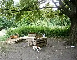 Anwohner gestalten die Liegewiese eigenständig