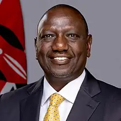 President William Ruto official Potrait 2022