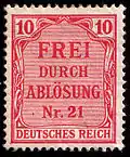 10 Pfg; Michel-Nr.: 4