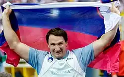 Bronze gab es für den Titelverteidiger, Vizeweltmeister von 2007 und aktuellen Olympiasieger Primož&nbsp;Kozmus