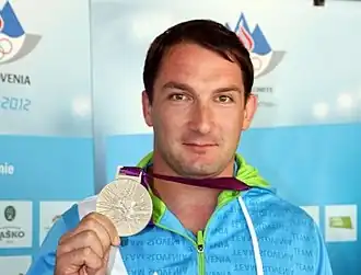 Silbermedaille: Primož&nbsp;Kozmus