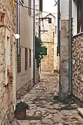 Gasse in Primošten