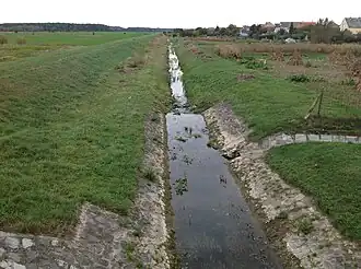 Der Prinzipalkanal bei Nagykanizsa.