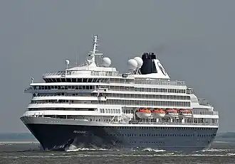 Als Prinsendam vor Cuxhaven (2012)