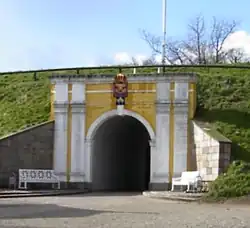 Das Prinzen-Tor, früher das Haupttor der Stadt aus der Zeit um 1660