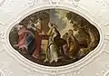 Deckengemälde im „Prälatenzimmer“