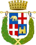 Wappen der Metropolitanstadt Catania