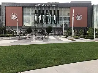 Das Prudential Center (August 2019)