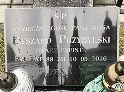 Foto eines Grabsteins