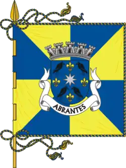 Flagge des Concelhos Abrantes