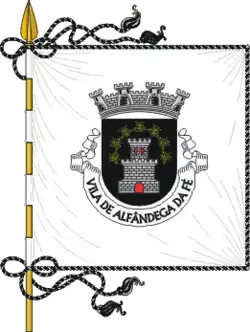 Flagge von Alfândega da Fé
