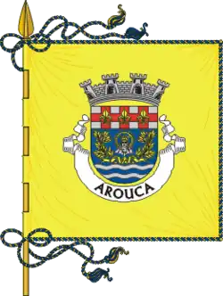 Flagge des Concelhos Arouca