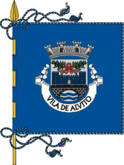 Flagge des Concelhos Alvito