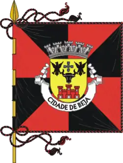 Flagge des Concelhos Beja