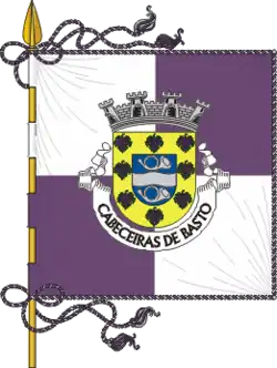 Flagge des Concelhos Cabeceiras de Basto
