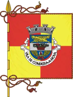 Flagge von Condeixa-a-Nova