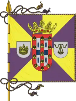 Flagge von Caldas da Rainha