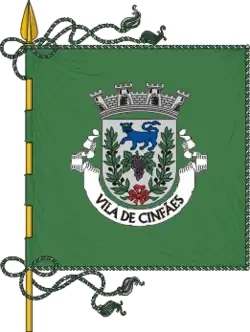Flagge des Concelhos Cinfães