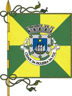 Flagge des Concelhos Figueira da Foz