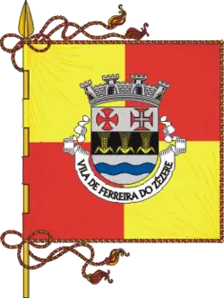 Flagge des Concelhos Ferreira do Zêzere