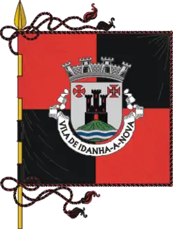 Flagge des Concelhos Idanha-a-Nova