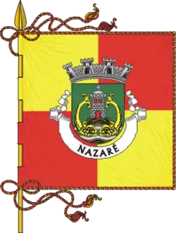Flagge des Concelhos Nazaré