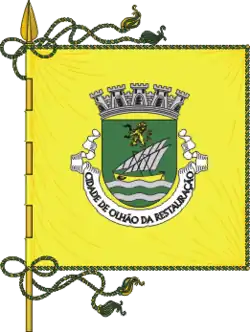 Flagge von Olhão