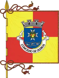 Flagge von Oleiros
