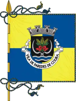 Flagge von Paredes de Coura