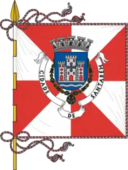 Flagge von Santarém