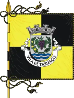 Flagge des Concelhos Tabuaço