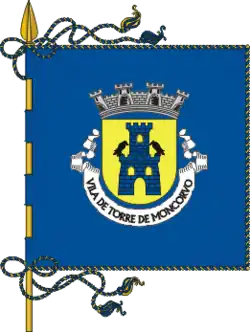 Flagge des Concelhos Torre de Moncorvo