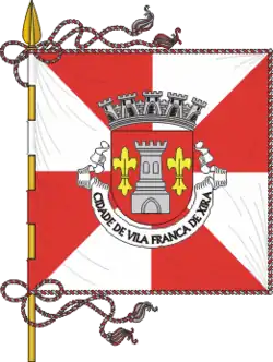 Flagge des Concelhos Vila Franca de Xira