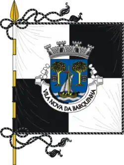Flagge des Concelhos Vila Nova da Barquinha