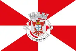 Flagge des Concelhos Ourém