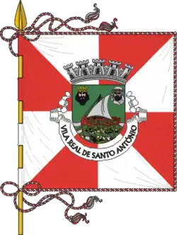 Flagge des Concelhos Vila Real de Santo António